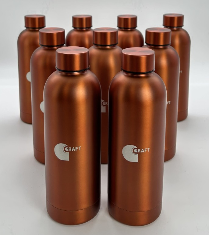 500 ml Geri Dönüştürülmüş Paslanmaz Çelik Termos Şişe 503